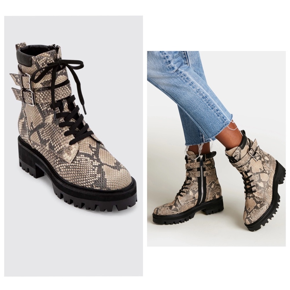 Dolce Vita PALINE BOOTS IN SNAKE - Picture 2 of 4